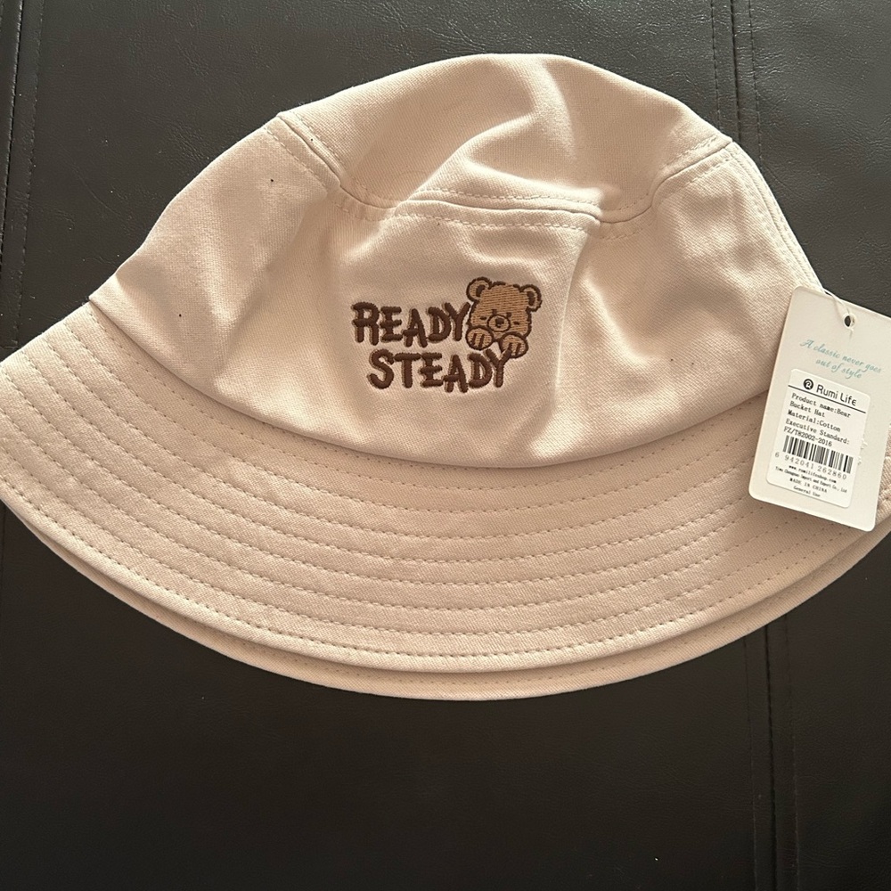 Cream Bucket Hat